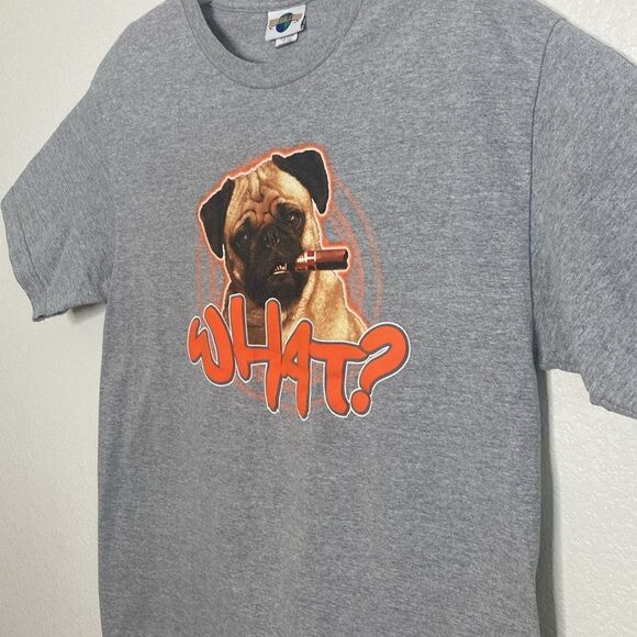 UNIVERSAL STUDIOS Vintage  Men in Black “Pug” Alien Attack Medium Thick T Shirt - Picture 2 of 7